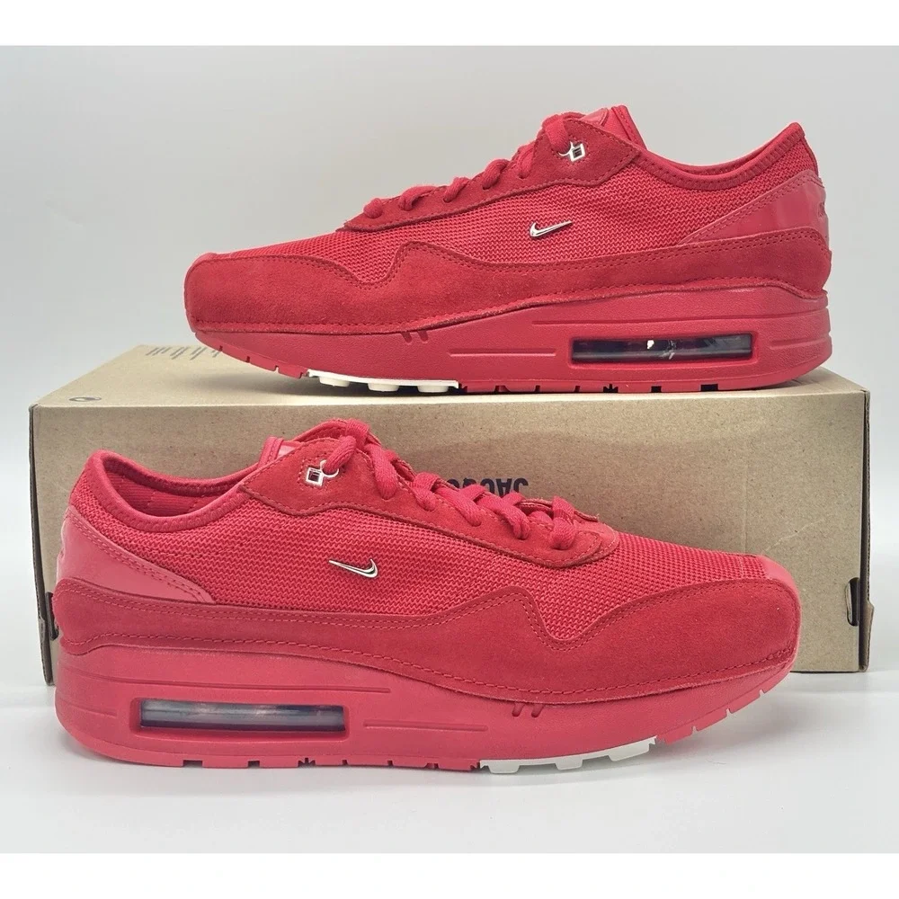 Nike x Jacquemus Women's Air Max 1 86 Big Bubble Mystic Red Size‎ 10 HM6690 600